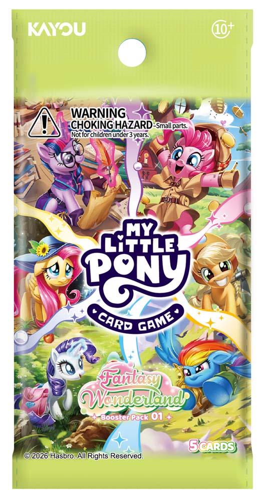 Kayou My Little Pony TCG: Series 1 Booster Pack - Fantasy Wonderland (SINGLE PACK)