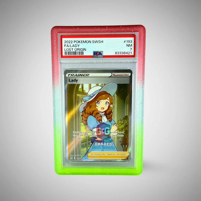 Graded Card Guards - CRIMSON WILDFLAME