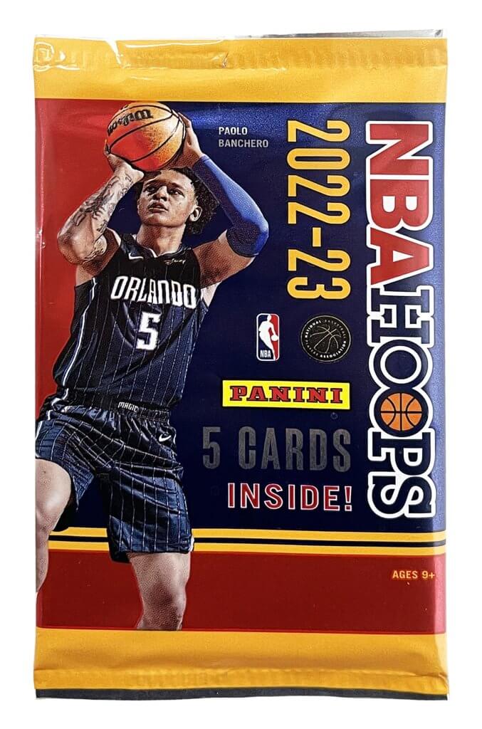 PANINI 2022 Hoops Basketball GRAVITY FEED. 5 x cards per pack