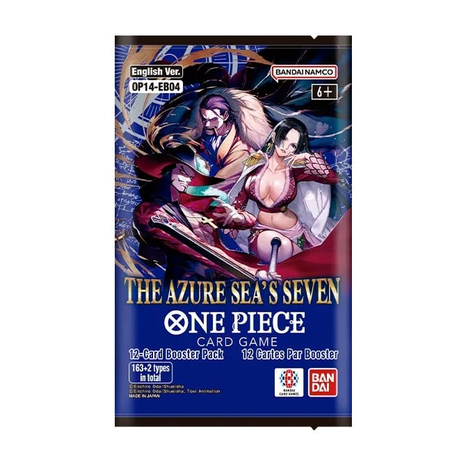 One Piece Card Game: Booster Pack – The Azure Sea's Seven [OP-14] SINGLE PACK