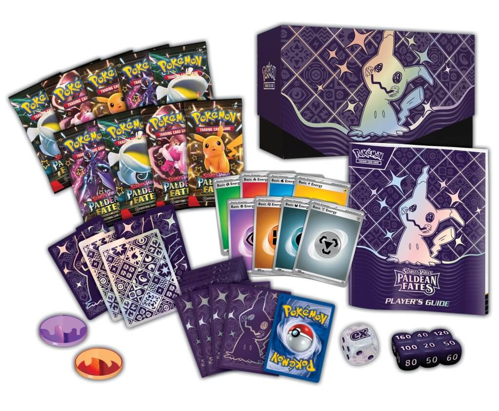 Pokemon TCG SV 4.5 Paldean Fates - Elite Trainer Box