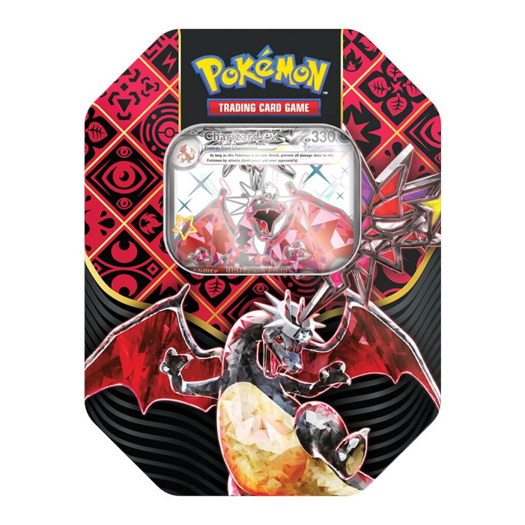 POKEMON TCG Scarlet & Violet 4.5 Paldean Fates Tin