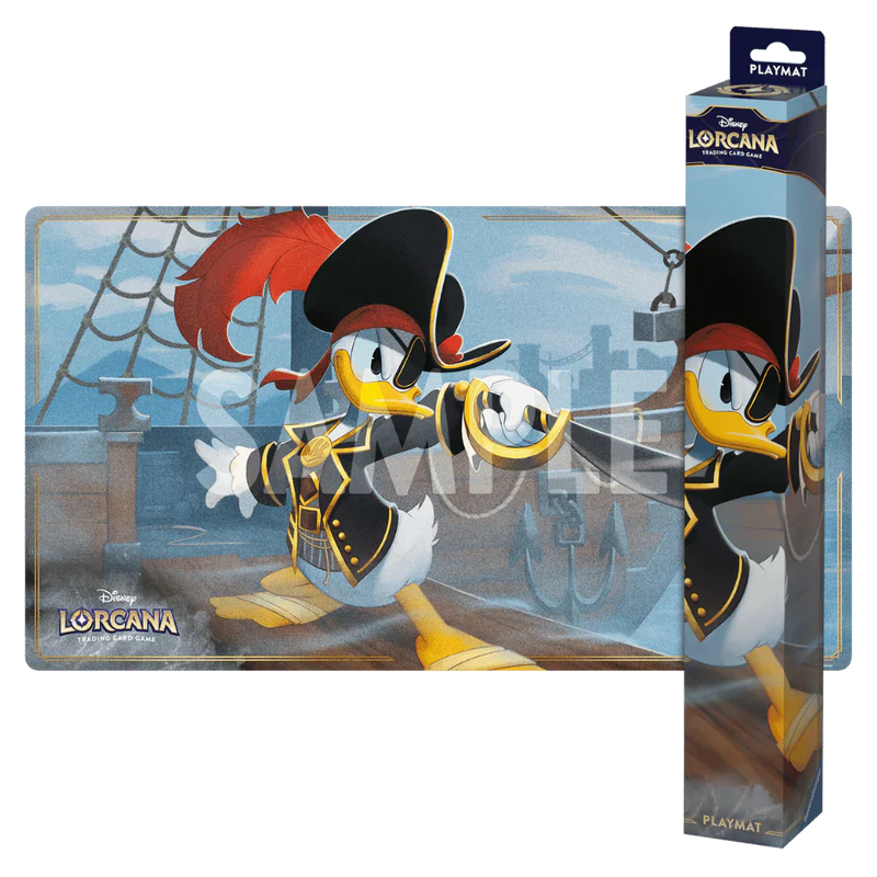 Disney Lorcana TCG - Set 6 Azurite Sea Playmat: Donald Duck - Buccaneer