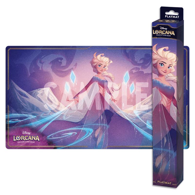 Disney Lorcana TCG - Set 6 Azurite Sea Playmat: Elsa - The Fifth Spirit