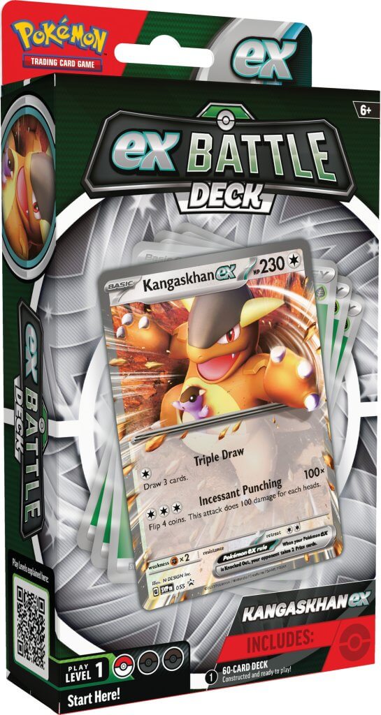 POKÉMON TCG Kangaskhan & Greninja ex Battle Deck