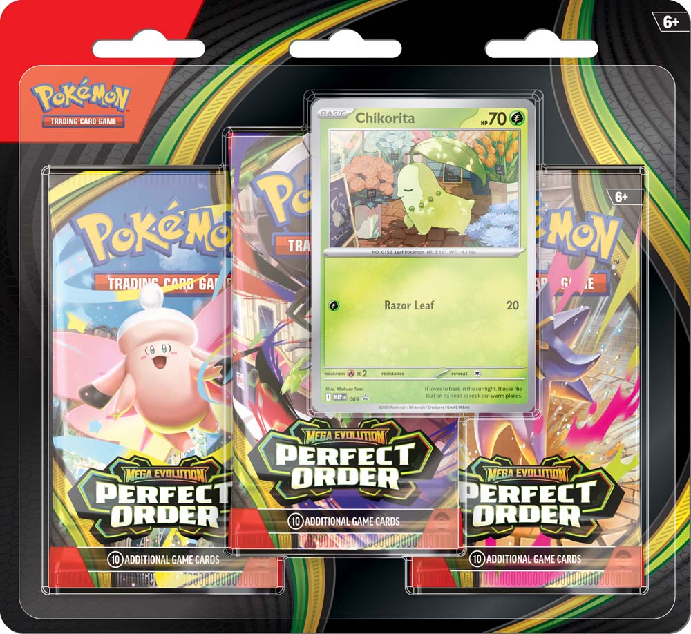 Pokemon TCG - Perfect Order Three Pack Blister