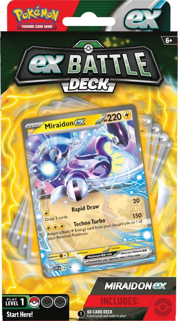 POKÉMON TCG Victini & Miraidon ex Battle Deck