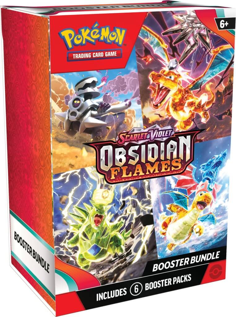 Pokemon TCG - Scarlet & Violet 3 - Obsidian Flames - Booster Bundle