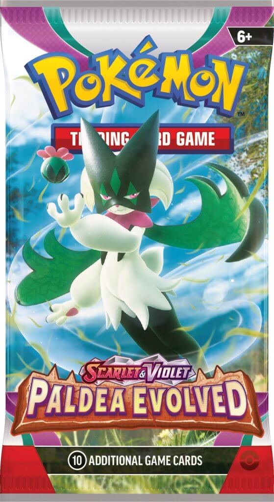 Pokemon TCG - Scarlet & Violet 2 Paldea Evolved - Booster Pack (Individual)
