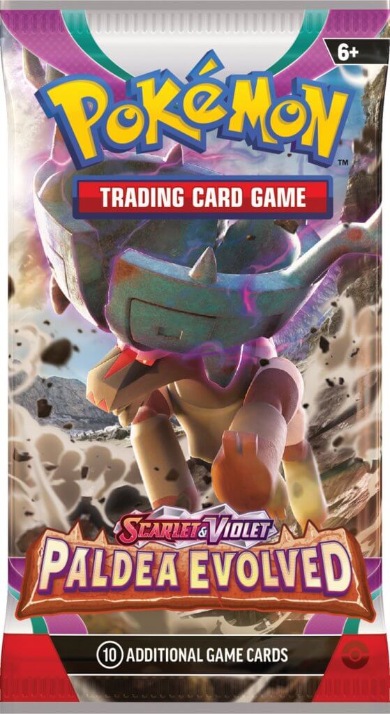 Pokemon TCG - Scarlet & Violet 2 Paldea Evolved - Booster Pack (Individual)