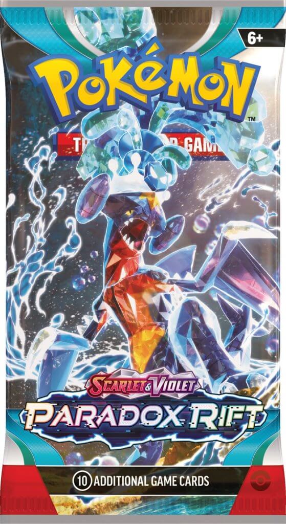 POKEMON TCG Scarlet & Violet 4 Paradox Rift Booster Pack (Single pack)