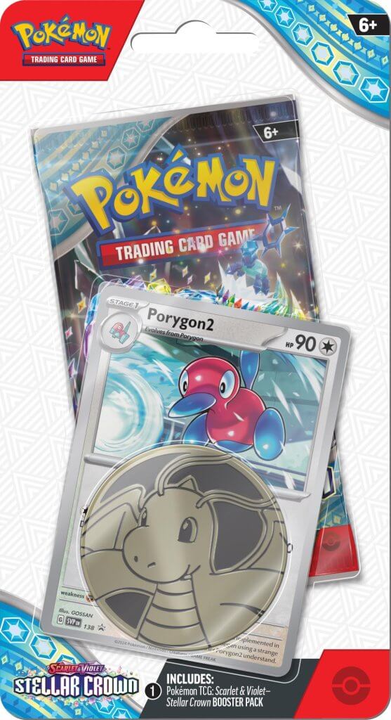 POKEMON TCG Scarlet & Violet 7 Stellar Crown Checklane Blister