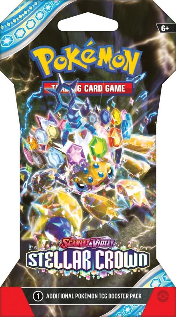 POKEMON TCG Scarlet & Violet 7 Stellar Crown Blister Pack