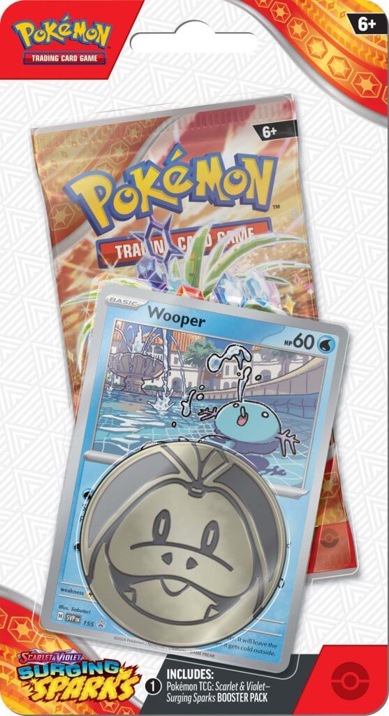 POKEMON TCG Scarlet & Violet 8 Surging Sparks Checklane Blister