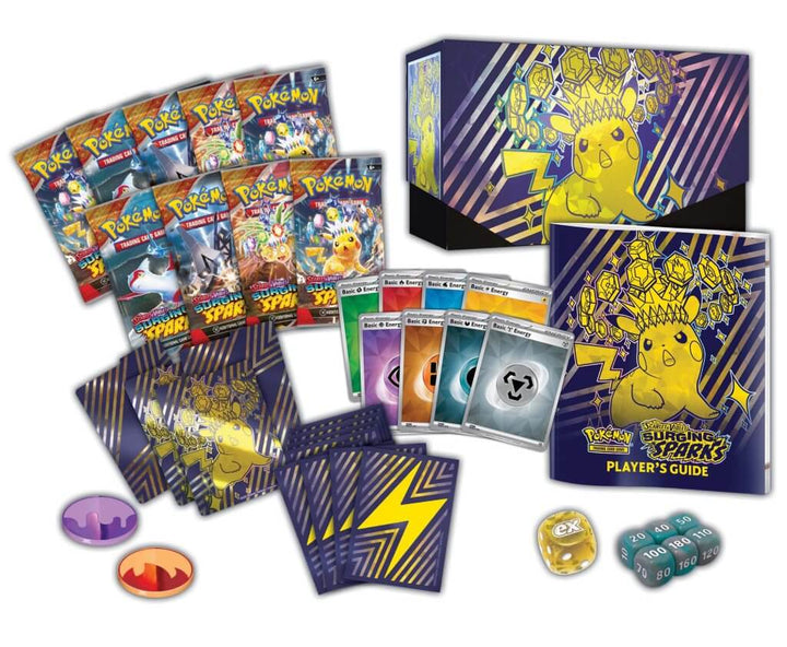 PRE-ORDER: POKEMON TCG Scarlet & Violet 8 Surging Sparks Elite Trainer Box