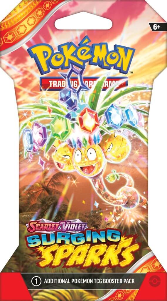 POKEMON TCG Scarlet & Violet 8 Surging Sparks Blister (Single)