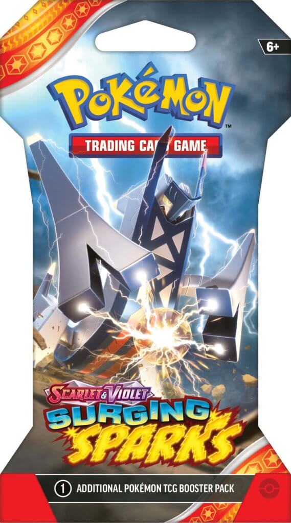 POKEMON TCG Scarlet & Violet 8 Surging Sparks Blister (Single)