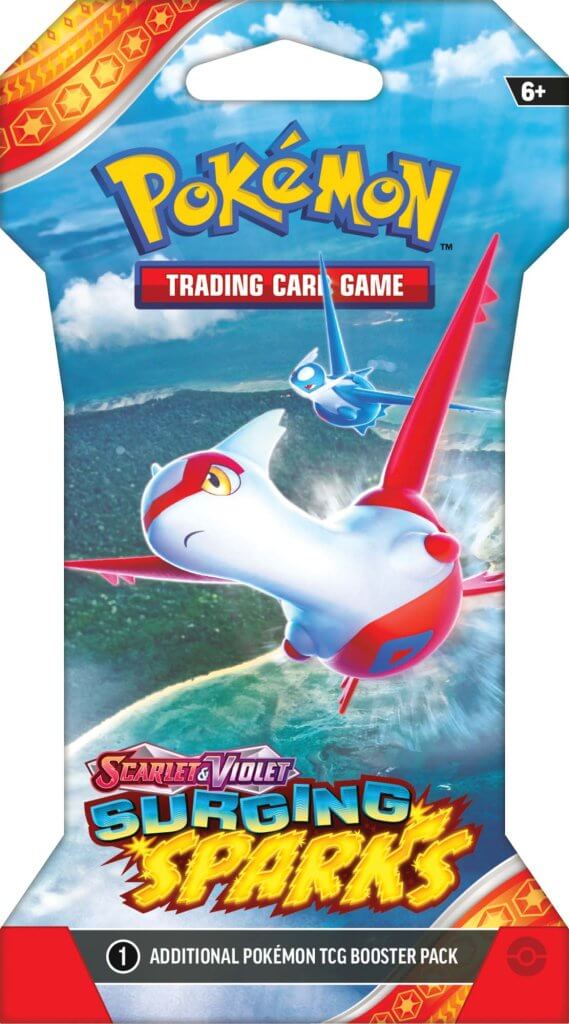 POKEMON TCG Scarlet & Violet 8 Surging Sparks Blister (Single)