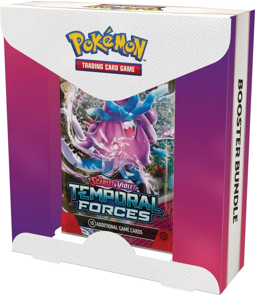 POKEMON TCG Scarlet & Violet 5 Temporal Forces Booster Bundle