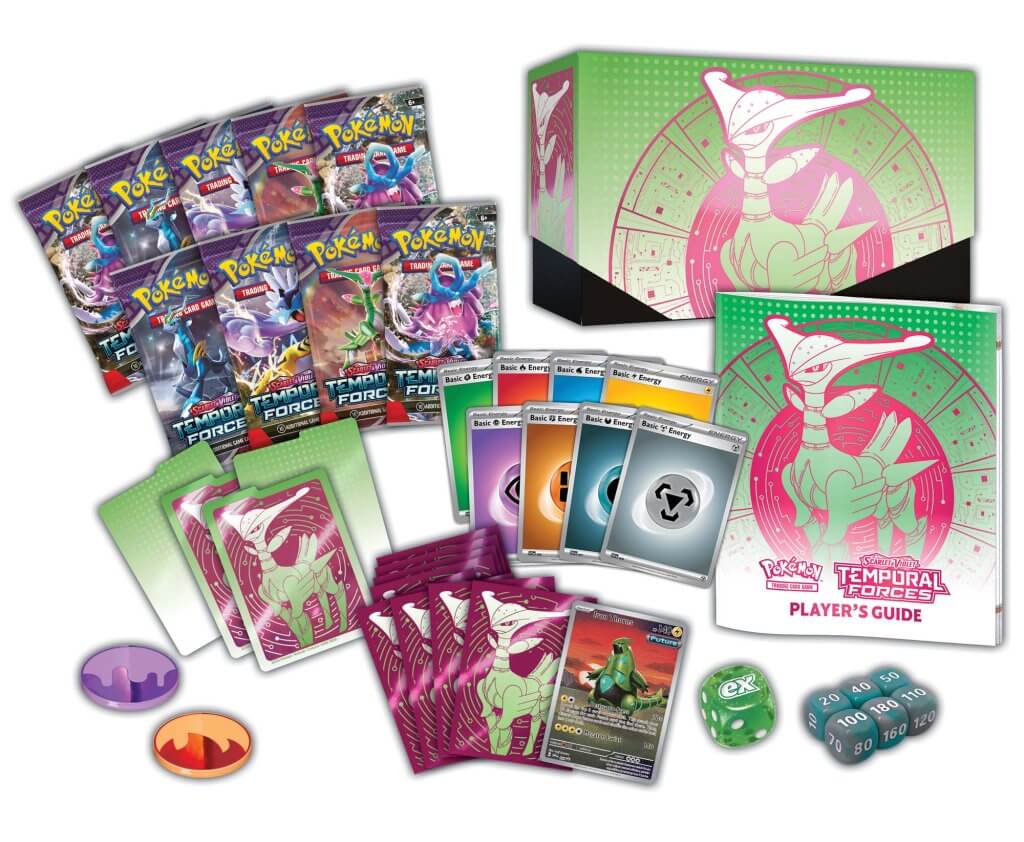 POKEMON TCG Scarlet & Violet 5 Temporal Forces Elite Trainer Box