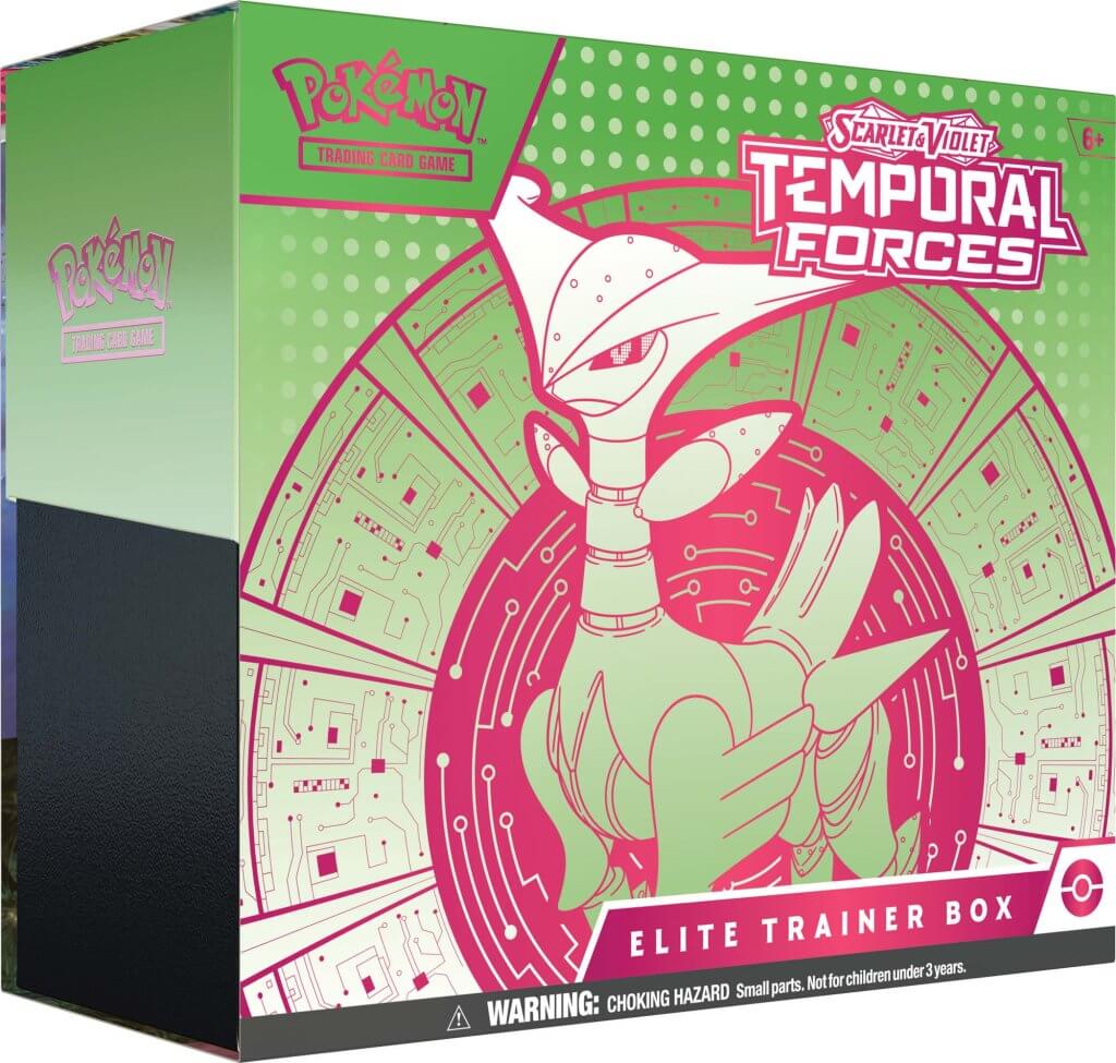 POKEMON TCG Scarlet & Violet 5 Temporal Forces Elite Trainer Box