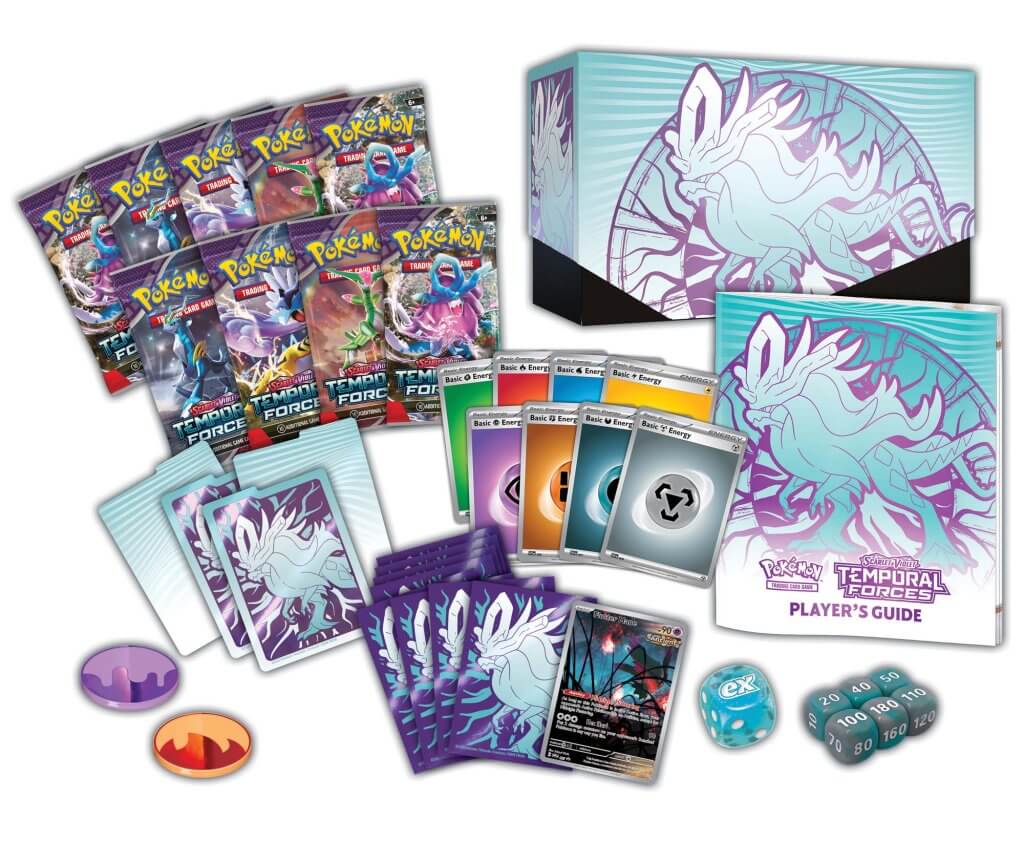 POKEMON TCG Scarlet & Violet 5 Temporal Forces Elite Trainer Box