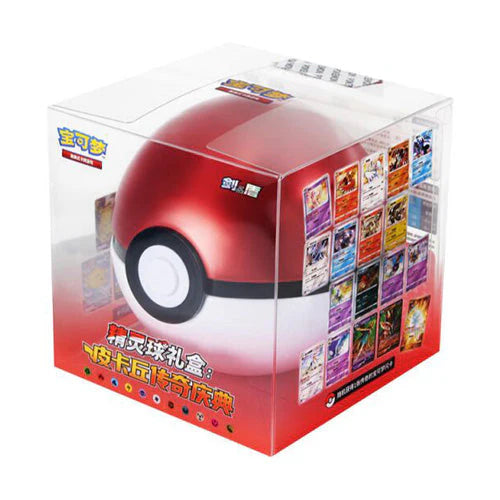 Pokemon CN Poke Ball Gift Set Pikachu Legendary Celebration Simplified Chinese Version