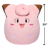 Pokemon Squishmallow - 20" Clefairy Plush