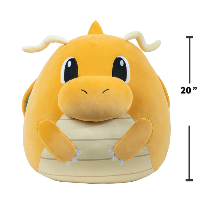 Pokemon Squishmallow - 20" Dragonite Plush