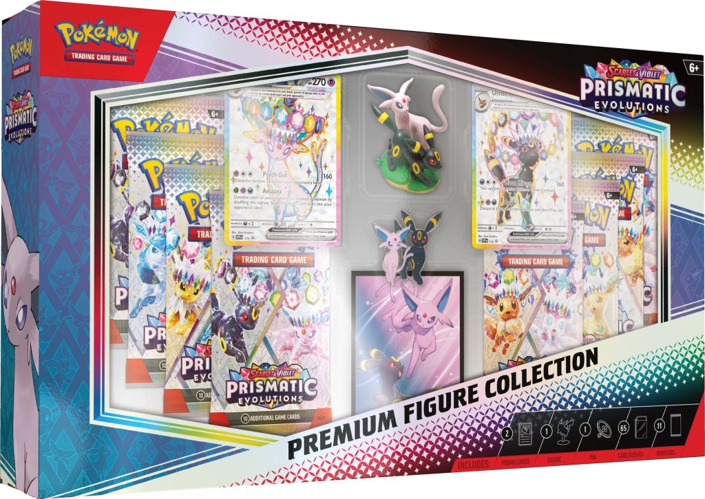 Pokémon TCG - Prismatic Evolutions Premium Figure Collection