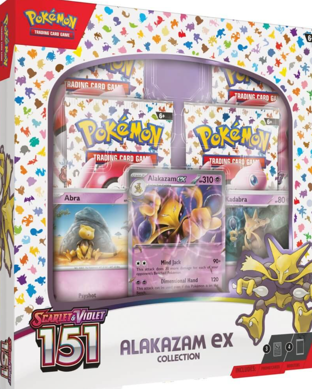 POKEMON TCG Scarlet & Violet 151 Collection—Alakazam ex