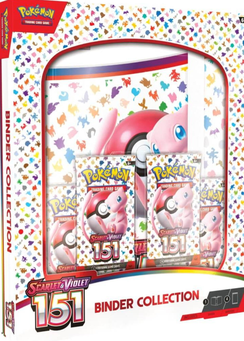 POKEMON TCG Scarlet & Violet 151 Binder Collection