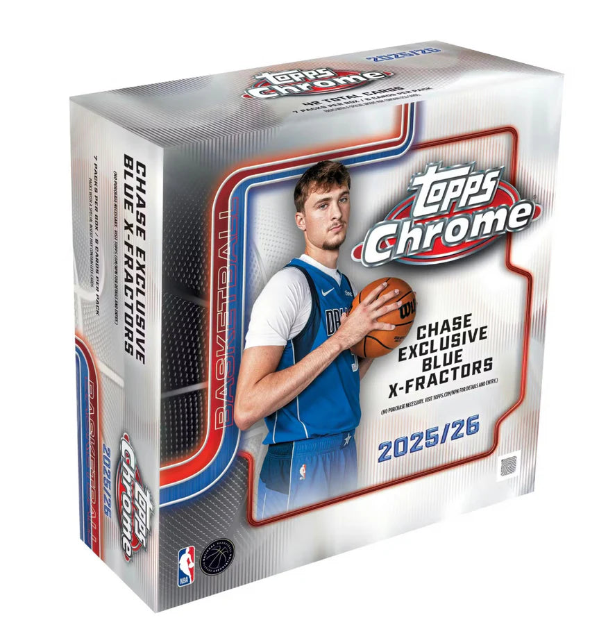 Topps NBA Basketball Chrome 2025/2026 Mega Box