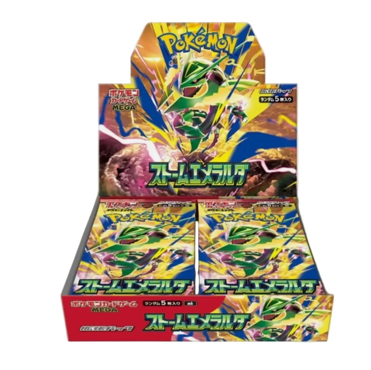 Pokemon TCG - MEGA M6 Storm Emeralda Booster Box - Japanese Pokemon TCG