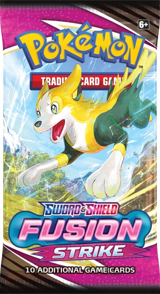 POKEMON TCG Sword and Shield 8 - Fusion Strike Single Booster Pack