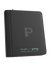 Palms Off Gaming - Collector's Series Top Loader Zip Binder - 4 Pocket - Black