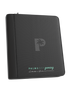 Palms Off Gaming - Collector's Series Top Loader Zip Binder - 4 Pocket - Black