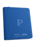 Palms Off Gaming - Collector's Series Top Loader Zip Binder - 4 Pocket - Blue