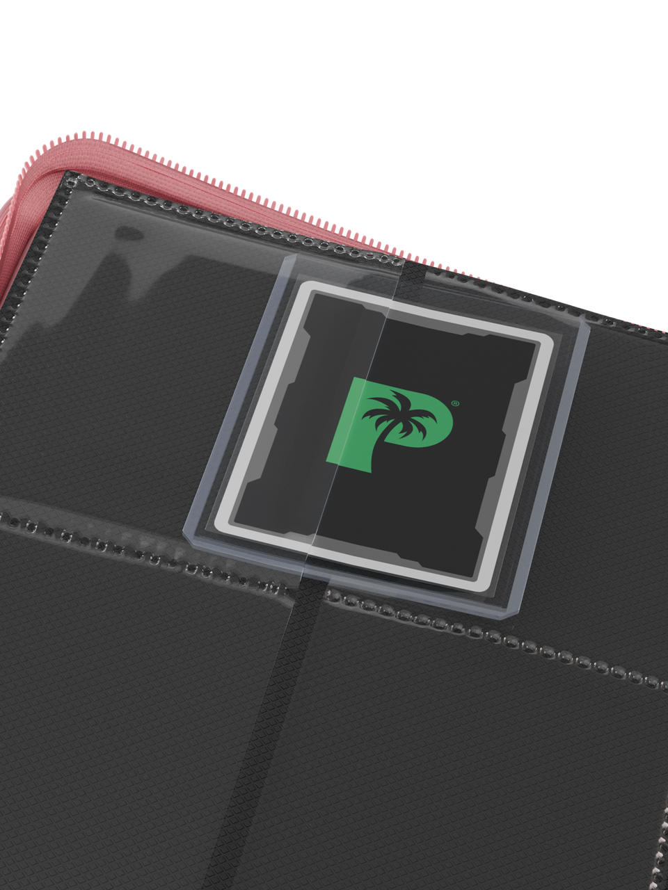 Palms Off Gaming - Collector's Series Top Loader Zip Binder - 4 Pocket - Pink