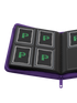 Palms Off Gaming - Collector's Series Top Loader Zip Binder - 4 Pocket - Purple