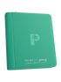 Palms Off Gaming - Collector's Series Top Loader Zip Binder - 4 Pocket - Turquoise