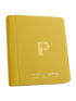 Palms Off Gaming - Collector's Series Top Loader Zip Binder - 4 Pocket - Yellow