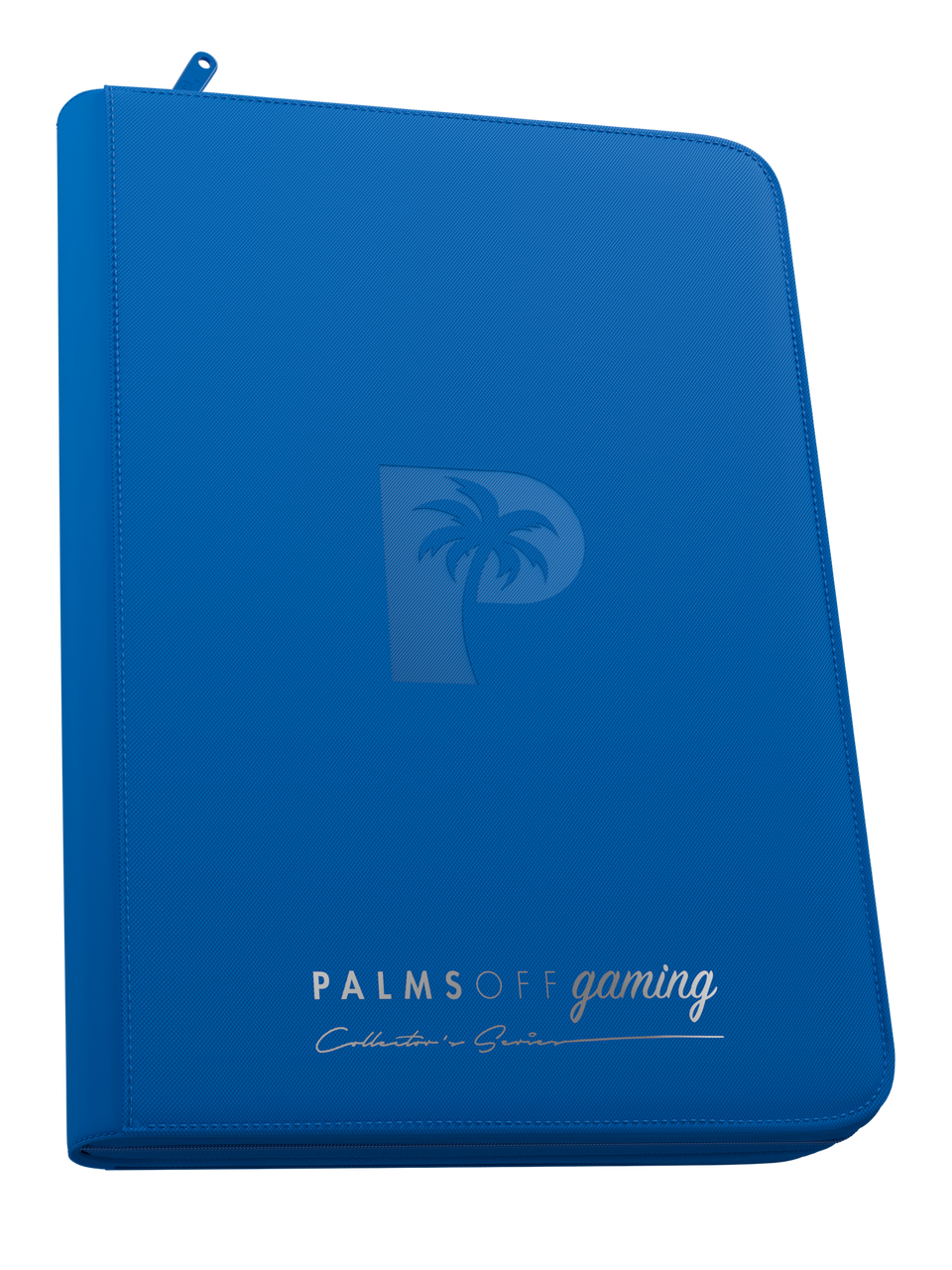 Palms Off Gaming - Collector's Series TOP LOADER Zip Binder - BLUE