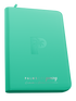 Palms Off Gaming - Collector's Series TOP LOADER Zip Binder - TURQUOISE