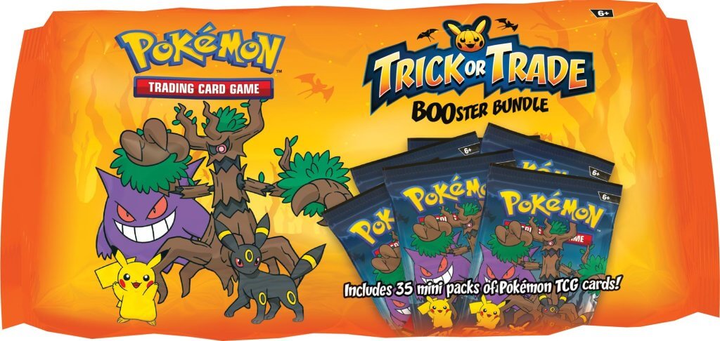 POKEMON TCG Trick or Trade BOOster Bundle (2024)