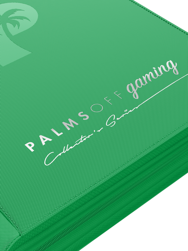 Palms Off Gaming - Collector's Series 4 Pocket Binder - GREEN