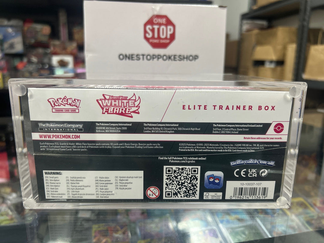 Acrylic Protector Case for Pokemon Elite Trainer Box