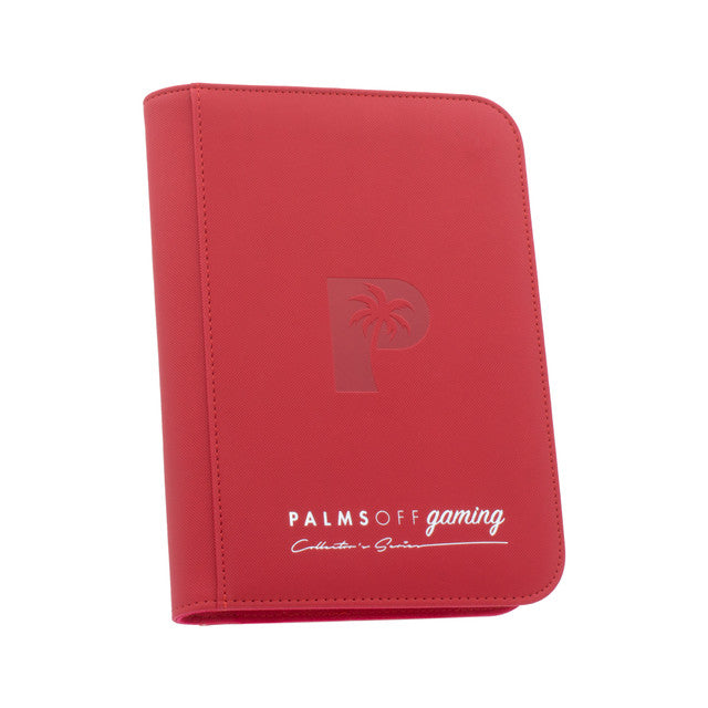 Palms Off Gaming - Collector's Series 4 Pocket Binder - RED