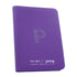 Palms Off Gaming - Collector's Series 9 Pocket Zip Trading Card Binder - PURPLE