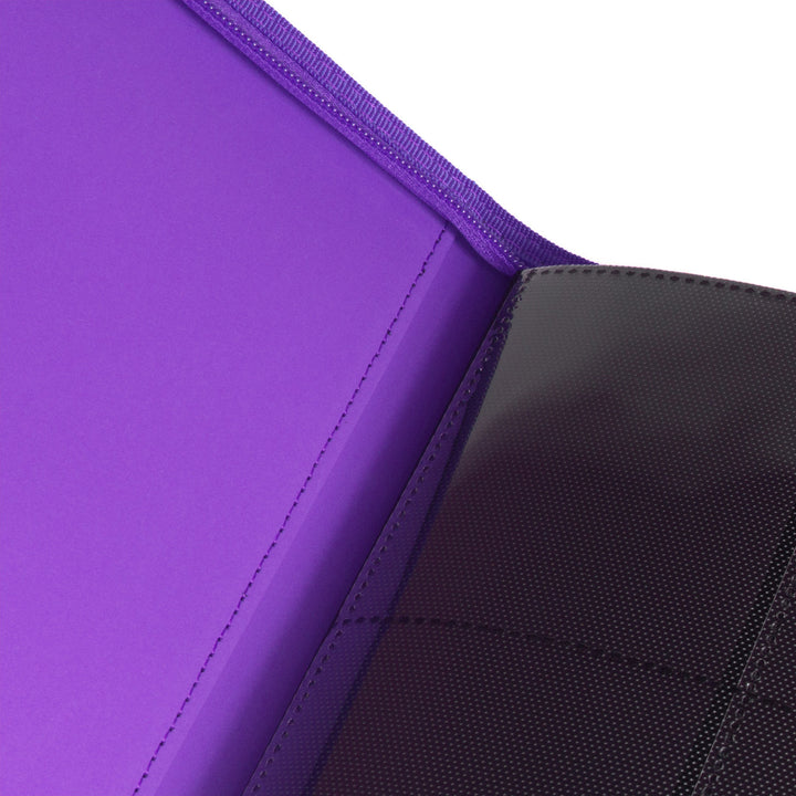 Palms Off Gaming - Collector's Series 4 Pocket Zip Trading Card Binder - Purple
